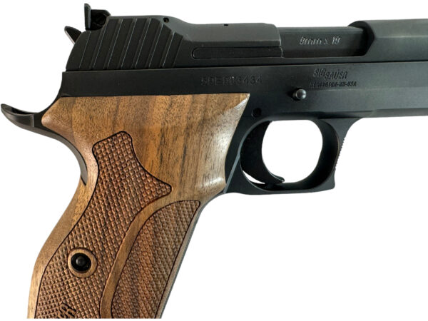 Sig Sauer P210 A Target 9mm 5"8rd Walnut - OG Case 2 Mags - Image 5