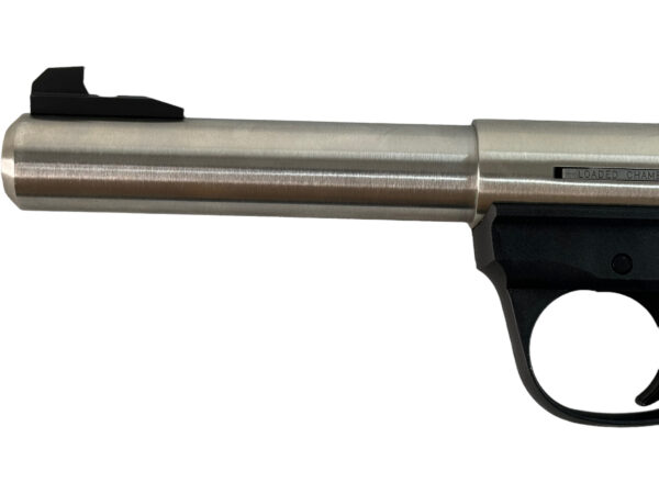 Ruger Mark III 22/45 Target 22LR 5.5" 10rd Stainless / Poly - OG Case 2 Mag - Image 5