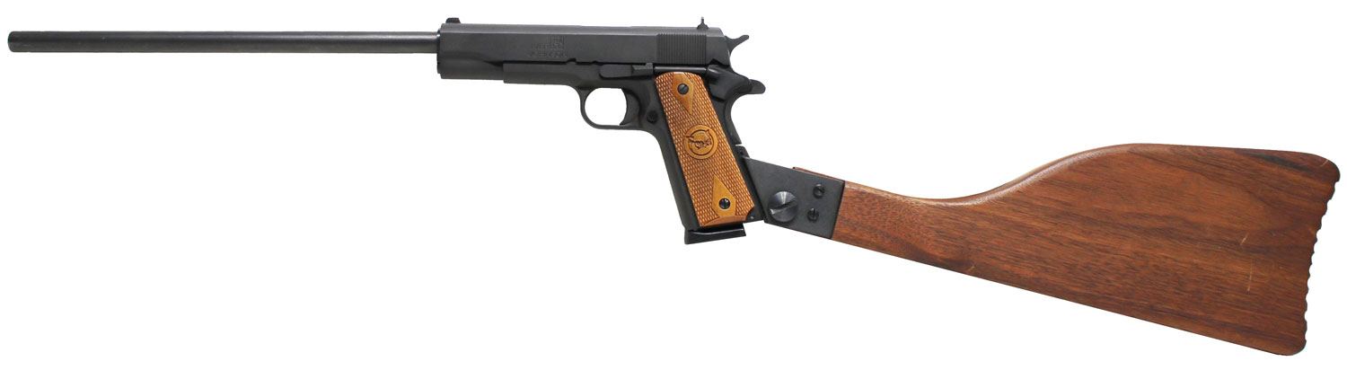 Iver Johnson 1911A1 Carbine .45 16.125" Rifle with Removable Stock-img-0