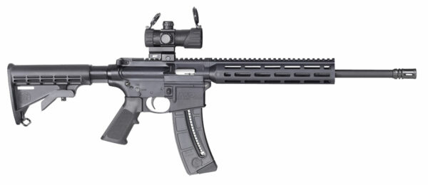 Smith & Wesson M&P 15-22 Sport .22LR Red/Green 16.5" 25 Round Black