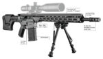 Gilboa G20308SAB Match Rifle .308 Winchester Black
