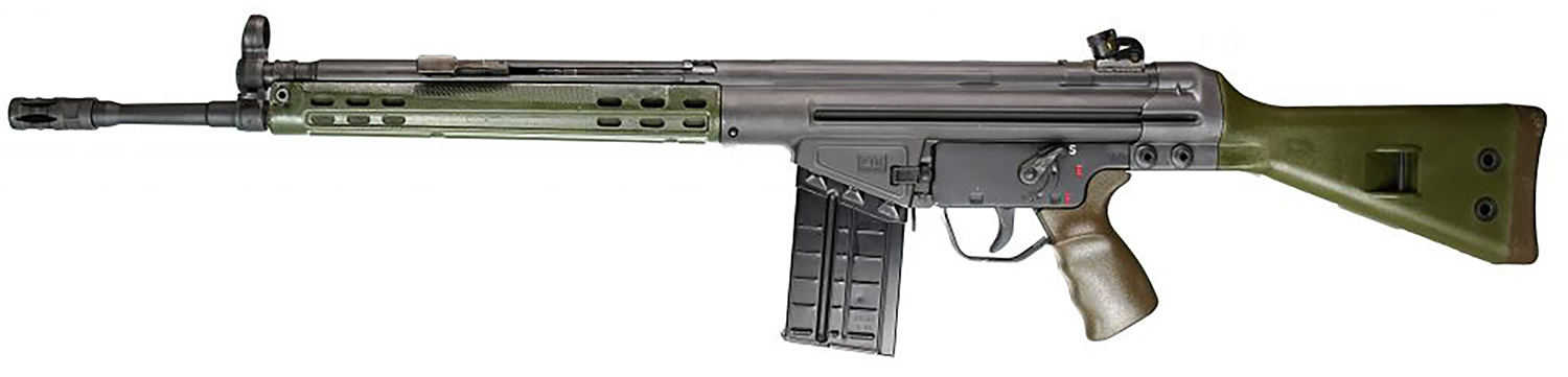 PTR 100 GI .308 Rifle, 18" Barrel, Parkerized Green-img-0