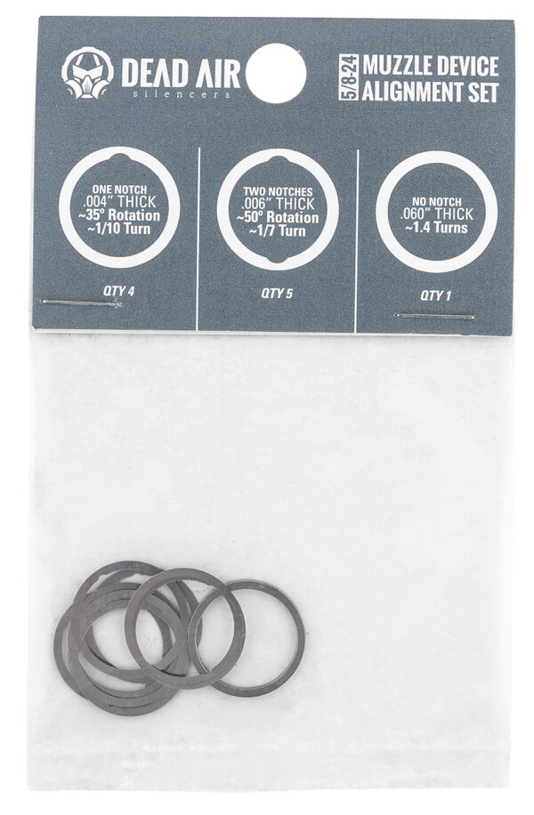 Dead Air DA002 5/8-24 Shim Kit