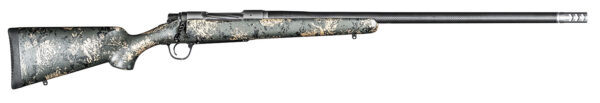 Christensen Arms Ridgeline Bolt-Action Rifle, 270 WSM, 20" Barrel, 3 Rounds, Green/Black/Tan