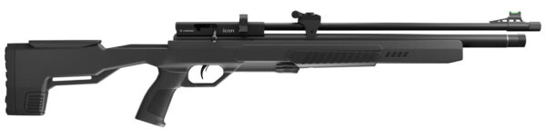 Crosman PCP .22 Icon Bolt Action Hunting Air Rifle - Black