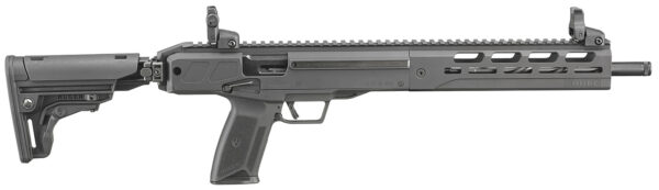 Ruger 19302 LC Carbine 5.7x28mm 16.25" Fluted Barrel Adjustable Black 10 Round