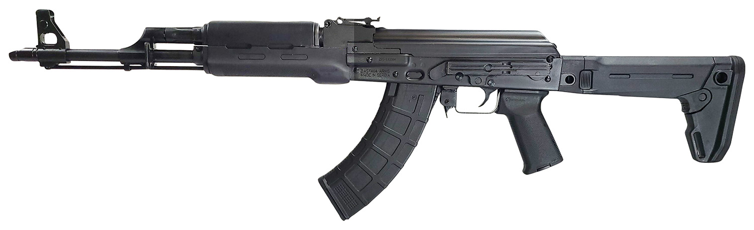 Zastava ZR7762MPF ZPAP M70 7.62 Rifle with Hog Handguard, Black-img-0