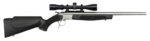 CVA CR4821SSC Scout Take-Down Compact .350 Legend 20" 1 Round Scoped Stainless/Black