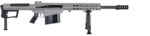 Barrett 18068 M107A1 Fluted .50 BMG 20" 10-Round Gray