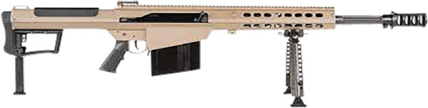 BARRETT 18066-S M107A1 FLUTED .50 BMG 20" 10RD FLAT DARK EARTH