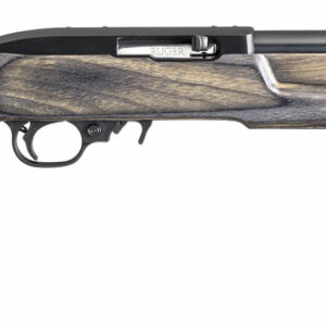 Ruger 21186 10/22 22 Long Rifle 16.1" Threaded Barrel Laminated Black Stock