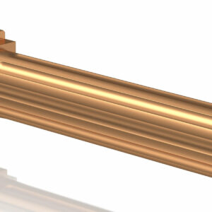 CMC 75513 GLOCK 17 Fluted Barrel DLC Bronzed Threaded