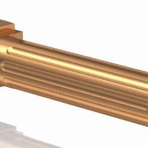 CMC 75523 Glock 19 Fluted Barrel DLC Bronze Threaded