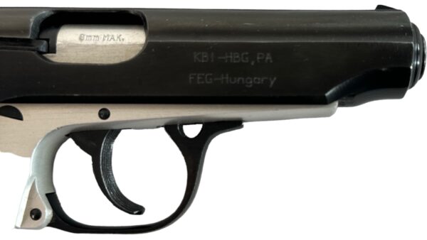 FEG / KBI PA-63 Makarov 9mm Makarov 3.75" 6rd STS/BLK - 2 Mags - Image 9