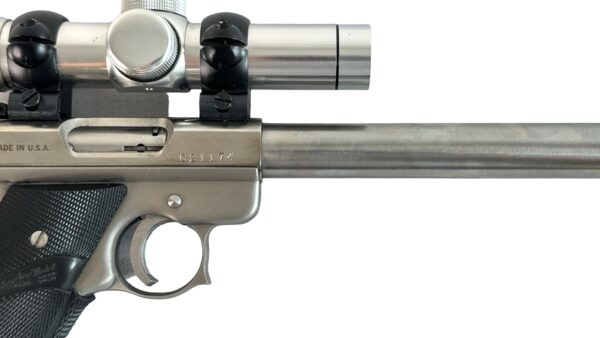AMT Lightning 22LR 8.25" Bull Barrel 10rd Stainless Tasco 2x20 3 Mags - Image 11