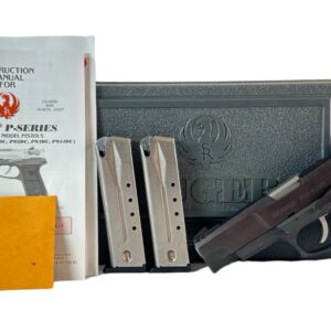 Ruger P89DC 9mm 4.35"15rd Black - OG Case 2 Mags