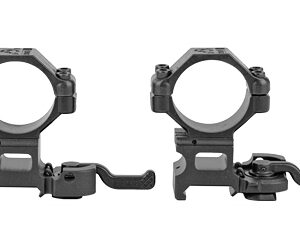 A.R.M.S. #22 Throw Lever Rings 30mm High Black