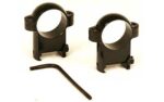 Burris High 1" Zee Rings for Rifle Scope Black