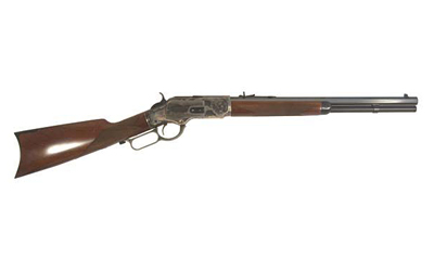 Cimarron 1873 Saddle Rifle 45 Long Colt 18" Blue-img-0