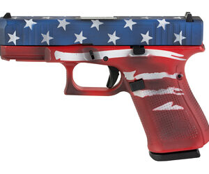 Glock 19 Gen5 9mm 15rd Red White Blue Black Flag