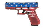 Glock 22 Gen5 .40 SW 4.49" Red White Blue Flat Dark Earth