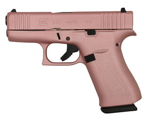 Glock 43X 9mm 3.41" Rose Gold