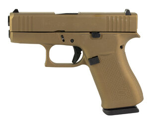 Glock 43X 9mm 3.41" Burnt Bronze