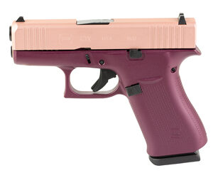 Glock 43X 9mm 3.41" Black Cherry