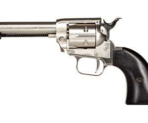 Heritage Rough Rider 22LR 4.75" Nickel Black