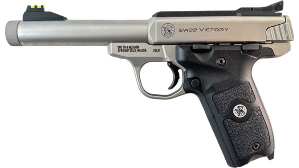 Smith & Wesson Victory 22LR 5.5" Threaded 10rd - 2 Mags Rail OG Box - Image 2