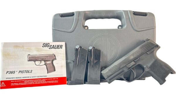 Sig Sauer P365 9mm 3.1" 10rd Safety - OG Box 2 Mags