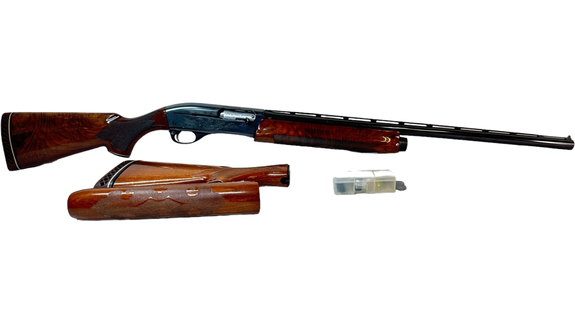 Remington 1100 Skeet-B 12ga 25.5" Blued Walnut w/ Extra Stock Forend-img-0