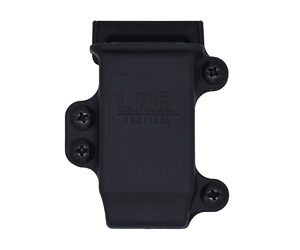 L.A.G. Tactical, Inc. M.C.S. Pro Series Single Pistol Magazine Carrier 9MM/40 OWB Ambidextrous Nylon