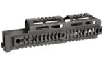 Midwest Industries Alpha Quad Rail Fits AK Style Firearms 10" Anodized Black