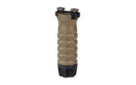 Samson Manufacturing Vertical Forend Grip M-LOK Fits Matte Finish Flat Dark Earth Grenade Texture