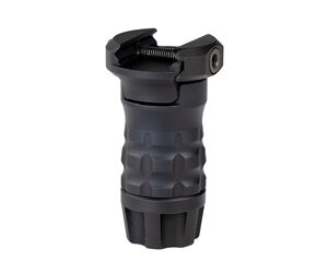 Samson Manufacturing Vertical Forend Grip Picatinny Rail Matte Black Grenade Texture