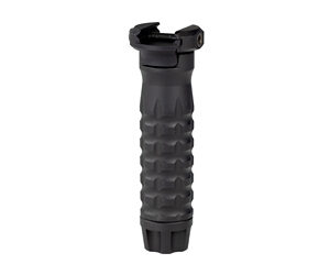 Samson Manufacturing Vertical Grip Fits Picatinny Rail Black Grenade Texture.