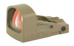 Shield Sights RMS 2 Glass Enclosed Reflex Sight FDE 4MOA