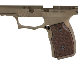 Sharps Bros. Grip Module Sig P365/XL/X Gas Pedal FDE Wenge Wood