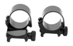Weaver Top Mount Rings 1 inch Medium Extension Black