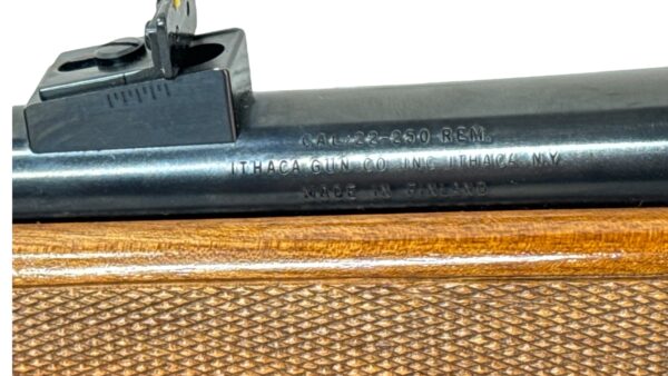 Ithaca LSA-55 22-250 Rem 23" 4rd Blued / Wood - Image 7
