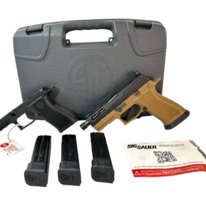 Sig Sauer P320 ProCut XFrame 9mm 4.7" Threaded 21rd + GM