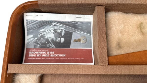 Browning BSS Side x Side 12ga 3" 28" Straight Stock 1978 OG Case Korea - Image 47