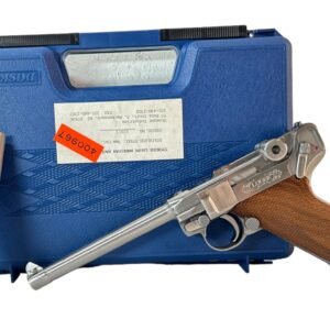 Stoeger American Eagle Naval Luger 9mm Stainless 6" 8rd w/ Case