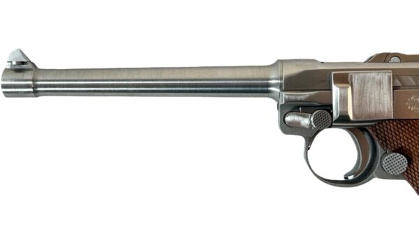 Stoeger American Eagle Naval Luger 9mm Stainless 6" 8rd w/ Case - Image 5