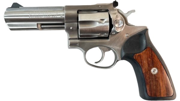 Ruger GP100 357 Mag 4" 6rd Stainless - Rubber/Wood - Image 5