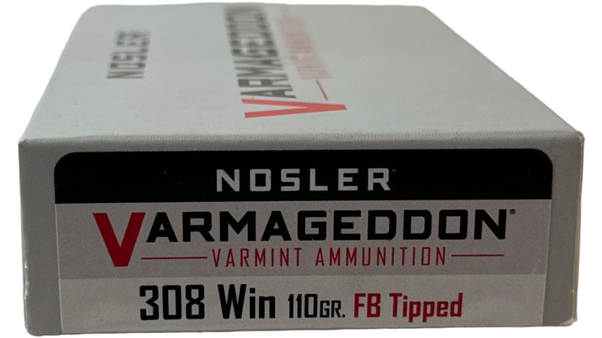 Nosler  Varmageddon  Varmint  Ammunition  308  Win  110gr  FB  Tip  20rd-img-0