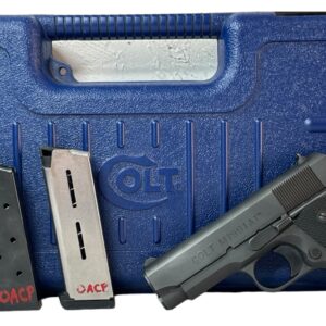 Colt M1991A1 Compact 1911 45ACP 3.5" 7rd Black - OG Case 2 Mags