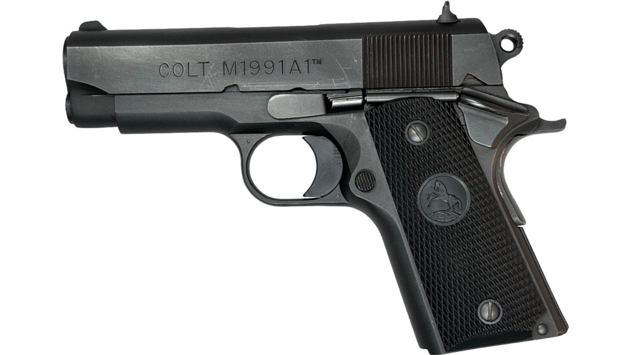 Colt M1991A1 Compact 1911 45ACP 3.5" 7rd Black - OG Case 2 Mags-img-1