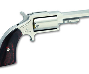 North American Arms The Sheriff 22 WMR 2.5" Matte Silver Wood